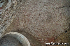 Ceiling, The Alcazaba of Malaca, Spain; Islamic style castle