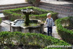The Alcazaba of Malaca, Spain; Islamic style castle