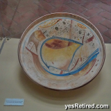 Sail boat reproduction, The Alcazaba of Malaca, Spain; Islamic style castle