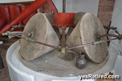 Olive crushing, Museum, Mijas Pueblo, Malaga, Spain; museo