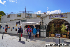 Bull ring, Mijas Pueblo, Malaga, Spain