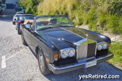 Rolls Royce convertable, Coastal walk, BenalmádenaMálagaSpain