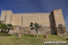 Castle, Castillo Sohail, Fuengirola, Malaga, Spain, Winter 2024. 1000CE