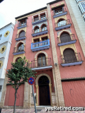 Streetscape, Fuengirola, Malaga, Spain, Winter 2024; moorish style