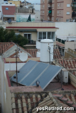 Solar, Roof tops, Fuengirola, Malaga, Spain