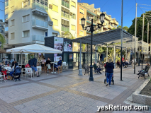End of day drinks, Town Plaza, Fuengirola, Malaga, Spain