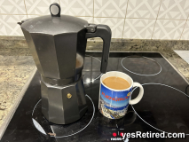 Coffe pot, Fuengirola, Malaga, Spain