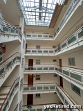 Courtyard in apartment, Fuengirola, Malaga, Spain