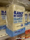 No crust bread, Fuengirola, Malaga, Spain