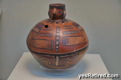 Burial jug ,Mexico, South America, History and Art Museum, Pueblo Benalmadena, Malaga, Spain