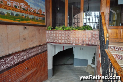 Ornate entry way, Seville, Spain, 2024