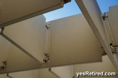 Mushroom honeycomb art, Setas de Sevilla, Seville, Spain, 2024