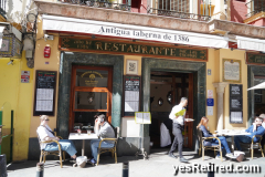 Oldest restaurant from 1386, Andalusian food, Seville, Spain, 2024