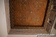 Ceiling, Royal Alcázar Palace, Seville, Spain, 2024