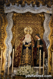 Virgin Mary, Church interior, Seville, Spain, 2024