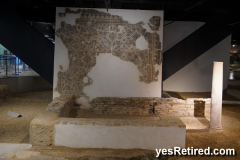 Roman Ruins 30 AD, preserved under mushroom, Antiqvarivm, Seville, Spain, 2024