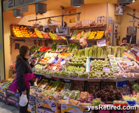 Market at Mushroom, Seville, Spain, 2024