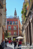 Tower of Cathedral in distance, Seville, Spain, 2024