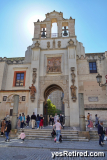 Entry to Cathedral wall, Seville, Spain, 2024