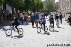 Bike tour, Seville, Spain, 2024