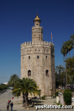 Watch tower Torre del Oro 1220 , Seville, Spain, 2024