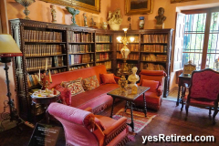 Library, Mansion of Aristocrats 1500s, House of Alba, Las Duenas, Seville, Spain, 2024