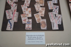 1647 Playing cards, Castillo de Gibralfaro, Castle, Malaga, Spain, 2025; Reproduction