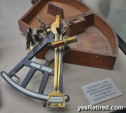 1790 Sextant, Castillo de Gibralfaro, Castle, Malaga, Spain, 2025; Octante