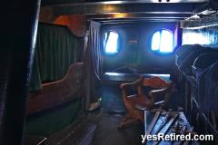 Captains Quarters, Nao Victoria tall Ship Galeon, Malaga, Spain, 2025; Victory