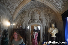 Interior, Pena Palace, Sintra, near Lisbon, Portugal