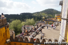 Interior, Pena Palace, Sintra, near Lisbon, Portugal