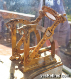 Noon Cannon, Interior, Pena Palace, Sintra, near Lisbon, Portugal