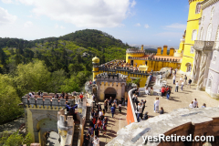 Interior, Pena Palace, Sintra, near Lisbon, Portugal