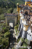 Interior, Pena Palace, Sintra, near Lisbon, Portugal