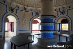 Interior, Pena Palace, Sintra, near Lisbon, Portugal