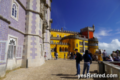 Interior, Pena Palace, Sintra, near Lisbon, Portugal
