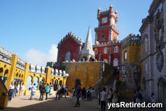 Interior, Pena Palace, Sintra, near Lisbon, Portugal