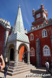 Interior, Pena Palace, Sintra, near Lisbon, Portugal