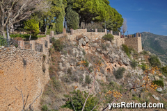 Fortress, White mountain village, Mijas Pueblo, Fuengirola, Spain, 2024