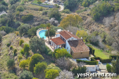 Villa with a pool, White mountain village, Mijas Pueblo, Fuengirola, Spain, 2024
