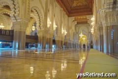 Interior Mosque, Casablanca, Morocco, 2024