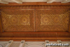 Ceiling, Casablanca, Morocco, 2024