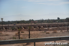 Roman style bridge, Casablanca to Marrakech, Morocco, 2024