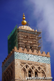 Repairs to mosque, Marrakech, Morocco, 2024
