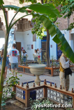 Fountain in Garden, Historical Palace tour, Bahia, Marrakech, Morocco, 2024