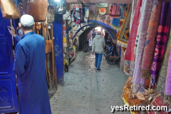 Low alleyway, Marrakech, Morocco, 2024