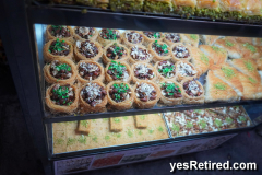 Bird nest pastry, Marrakech, Morocco, 2024