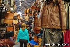 Leather market, Marrakech, Morocco, 2024