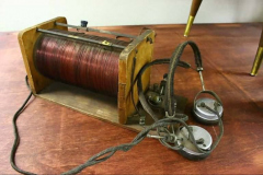 Coil and headset for Crystal Radio