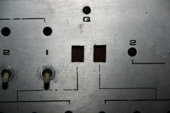 2 digit HEX display in Cosmac Eft, home made computer, 1975
